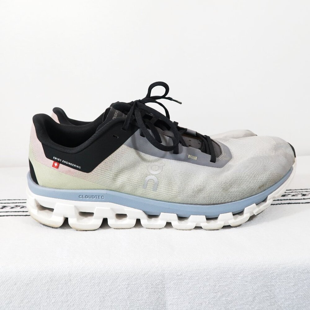 On Running Athletic Shoes - Black, Gray, White